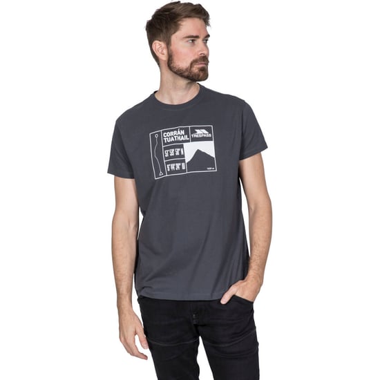 Trespass Mens Tuathail Wicking Short Sleeve Graphic T Shirt