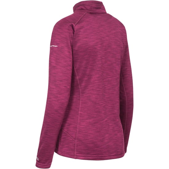 Trespass Ladies Fairford Half Zip Mid Weight Fleece Top