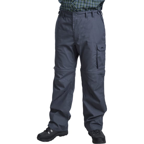 Trespass Mens Mallik Convertible Cargo Walking Trousers