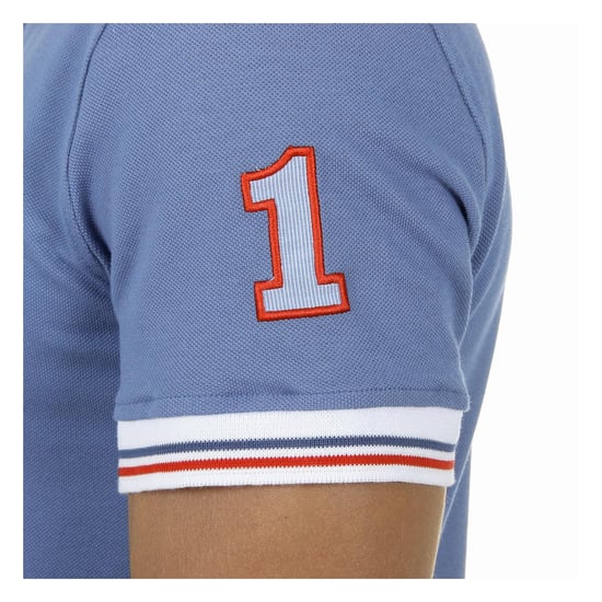 Ufford & Suffolk Polo Club Mens Polo Short Sleeves Light Blue DAGO