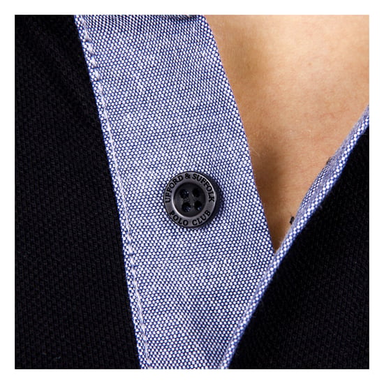 Ufford & Suffolk Polo Club Mens Polo Short Sleeves US026 BLACK