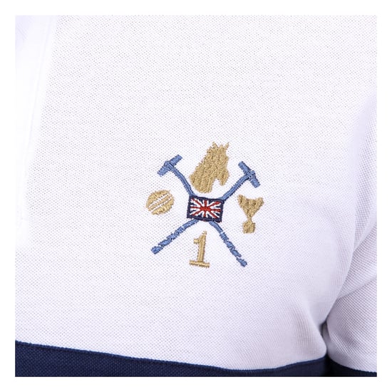 Ufford & Suffolk Polo Club Mens Polo Short Sleeves US002 WHITE