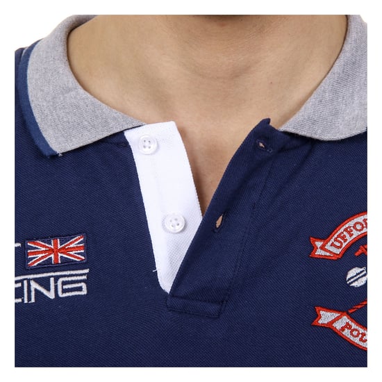 Ufford & Suffolk Polo Club Mens Polo Short Sleeves US001 INDIGO