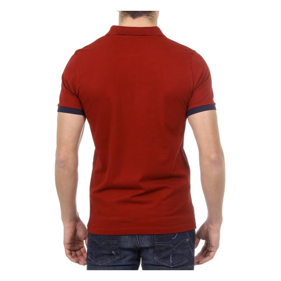 Ufford & Suffolk Polo Club Mens Polo Short Sleeves US005 BORDEAUX