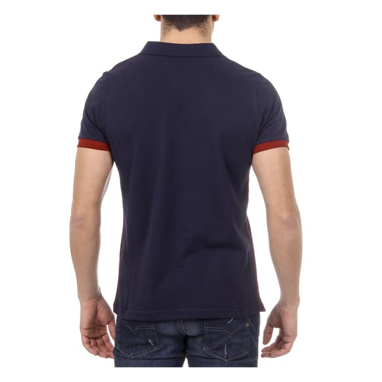 Ufford & Suffolk Polo Club Mens Polo Short Sleeves US005 NAVY BLUE
