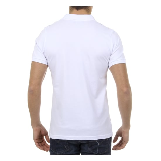 Ufford & Suffolk Polo Club Mens Polo Short Sleeves US008 WHITE