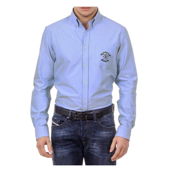 Ufford & Suffolk Polo Club Mens Shirt USC03 C3 AZZURRO SCURO