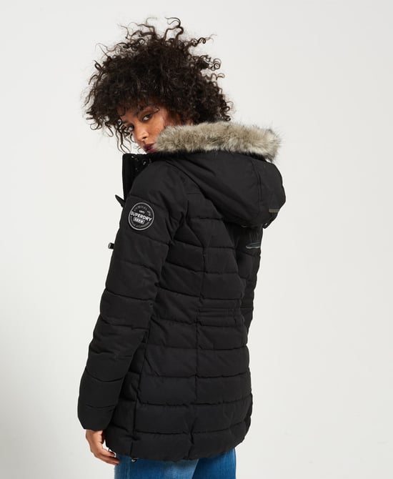 Superdry Microfibre Tall Toggle Puffle Jacket
