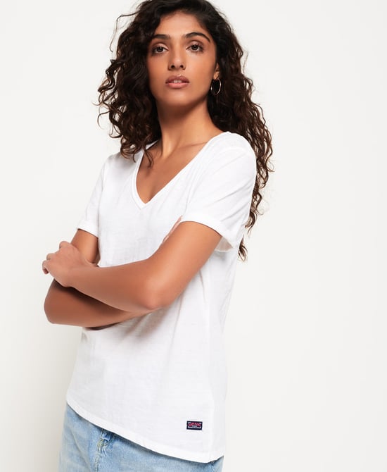 Superdry Burnout Vee T-Shirt