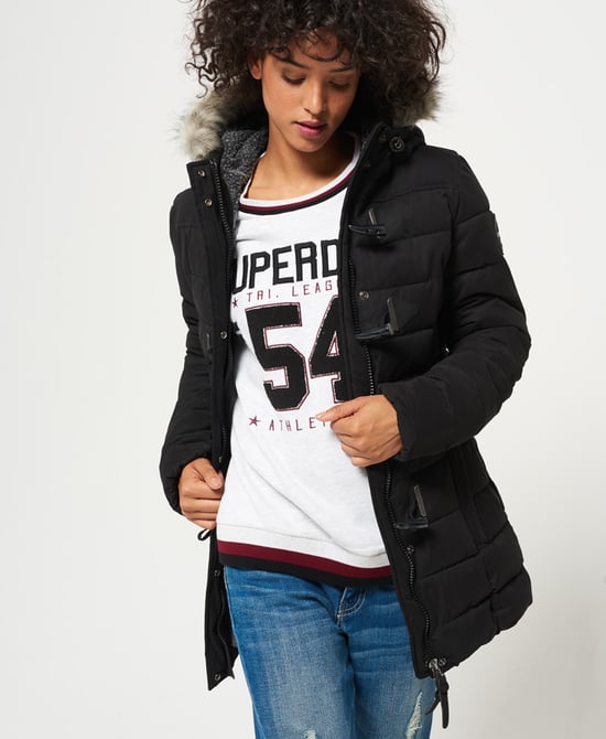 Superdry Microfibre Tall Toggle Puffle Jacket