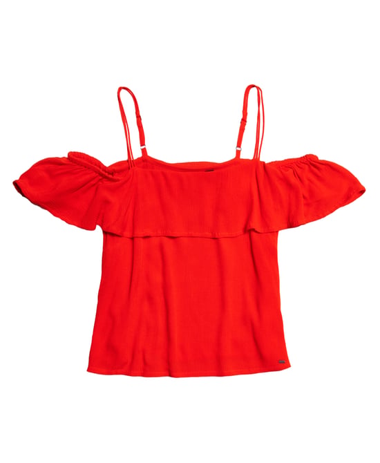 Superdry Peekaboo Palm Cami Top