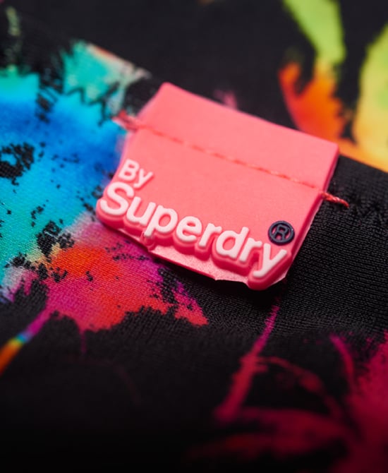 Superdry Rainbow Palms Tie Bikini Bottom