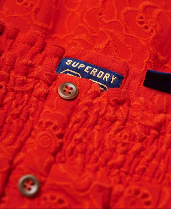 Superdry Lilah Schiffli Playsuit