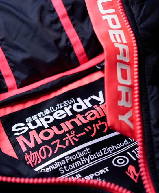 Superdry Storm Hybrid Zip Hoodie