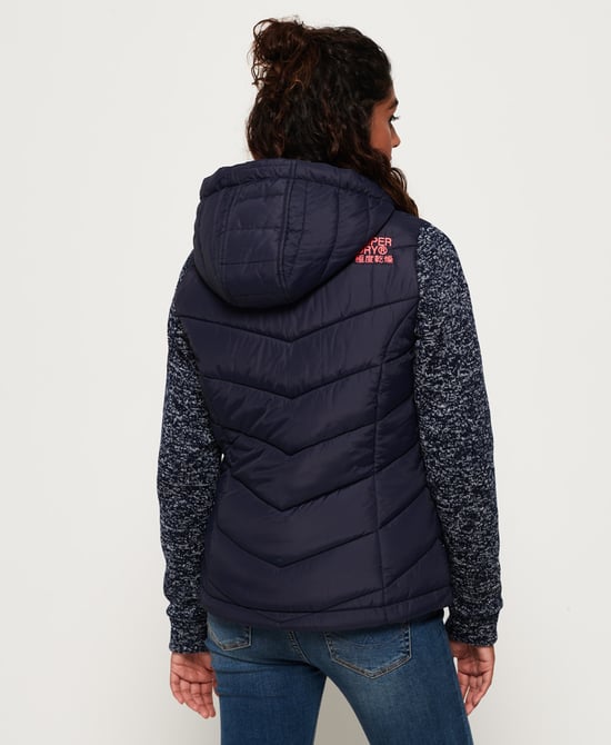 Superdry Storm Hybrid Zip Hoodie