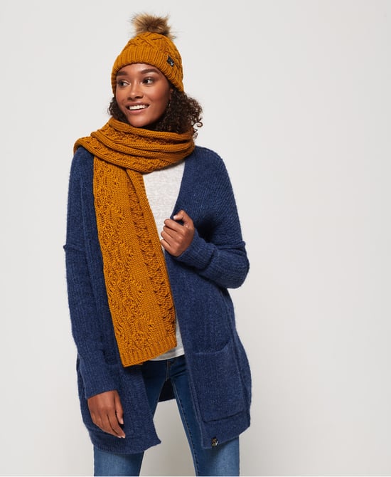 Superdry Arizona Cable Scarf