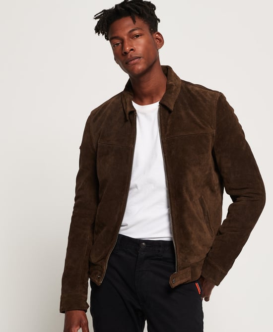 Superdry Superdry Premium Indiana Leather Jacket