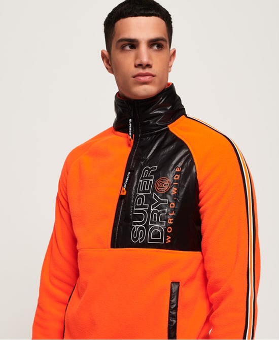 Superdry Mountain Polar Fleece Half Zip Jacket