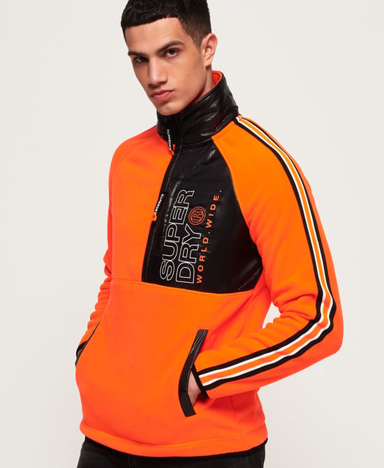 Superdry Mountain Polar Fleece Half Zip Jacket