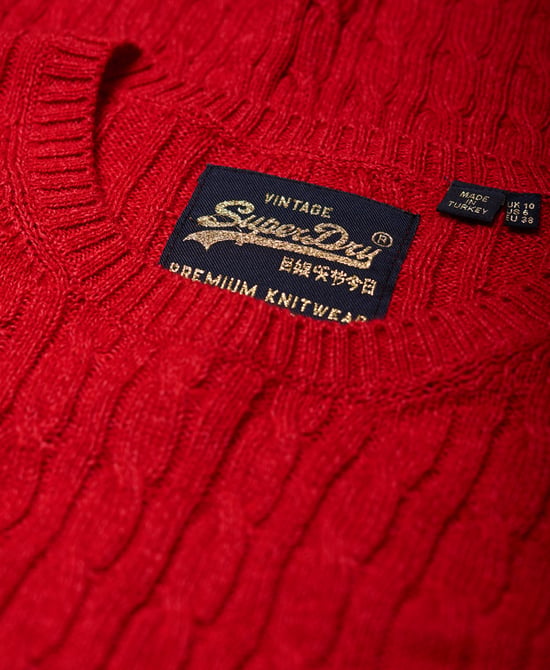 Superdry Croyde Cable Knit Jumper