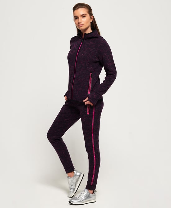 Superdry Core Gym Tech Panel Zip Hoodie