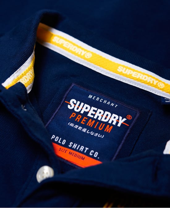 Superdry Classic Superstate Pique Polo Shirt