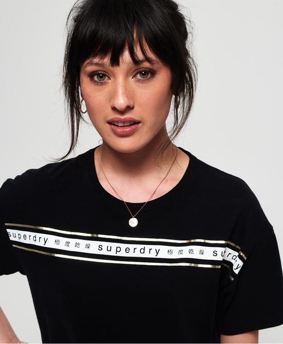 Superdry Minimal Logo Tape Oversized Portland T-Shirt