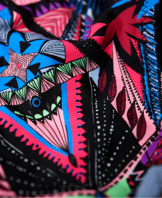 Superdry Aztec Craze Tri Bikini Bottoms
