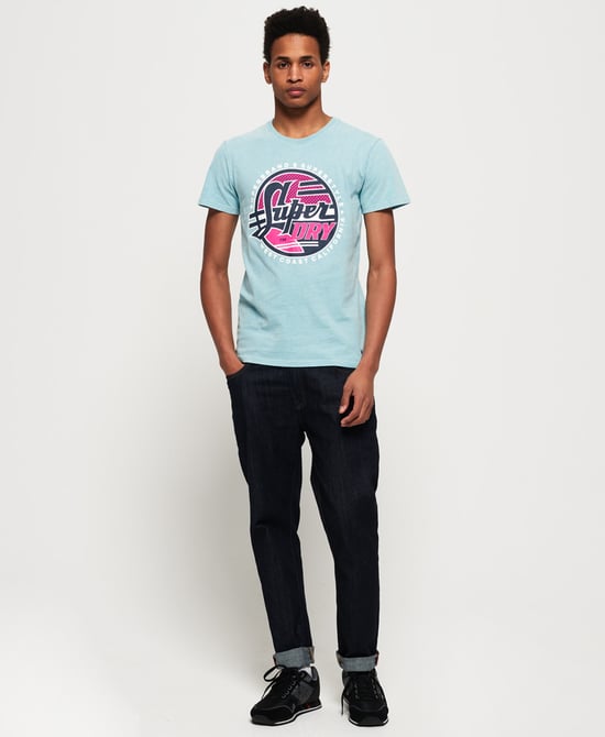 Superdry Acid Graphics Mid Weight T-Shirt