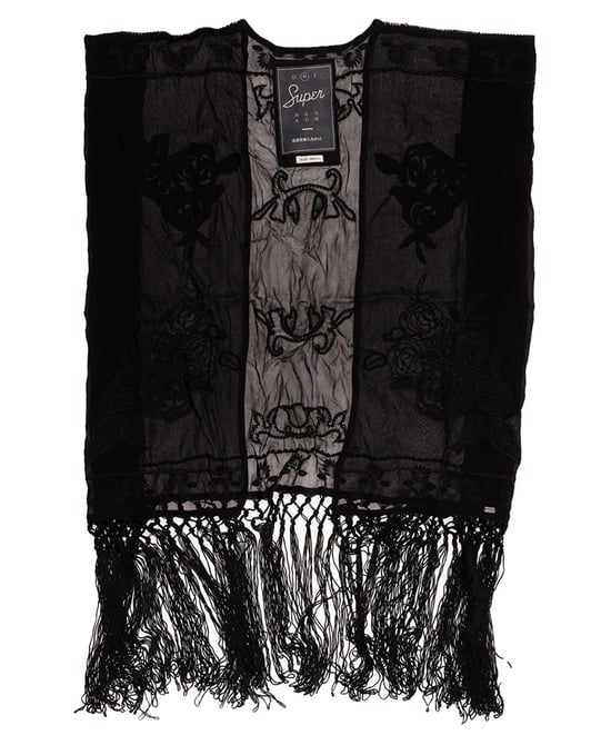 Superdry Vintage Folk Stitch Kimono Top