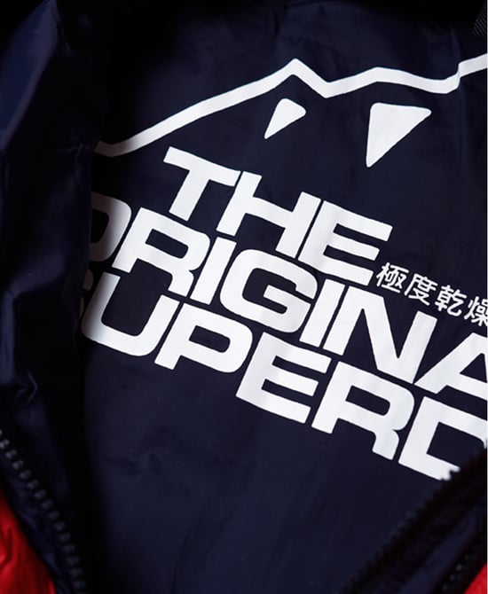 Superdry Box Quilt Fuji Hooded Jacket