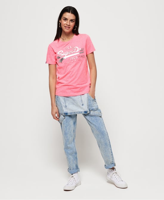 Superdry Vintage Logo Embossed Foil T-Shirt
