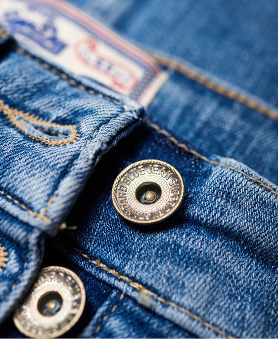 Superdry Denim Midi Pencil Skirt