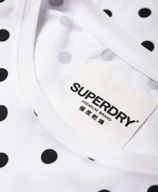 Superdry Studio 365 Polka Dot Portland T-Shirt