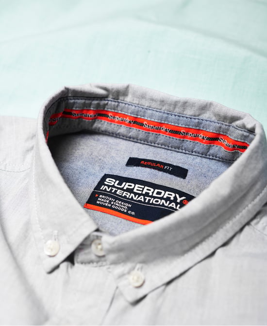 Superdry International Poplin Short Sleeve Shirt