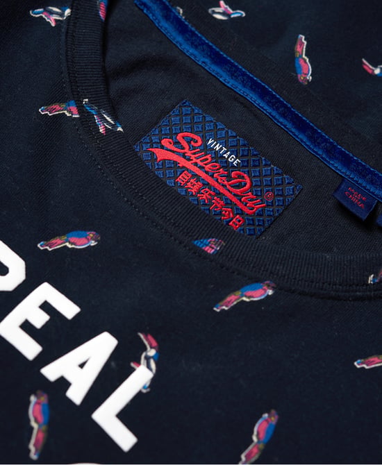 Superdry Vintage Logo All Over Print Mid T-Shirt