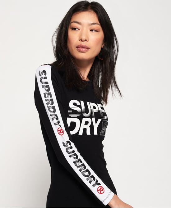 Superdry Bodycon Graphic Mini Dress