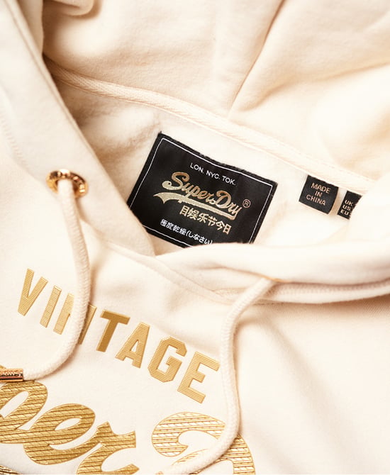 Superdry Vintage Logo Premium Luxe Hoodie