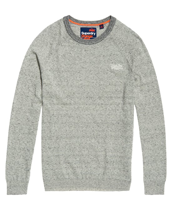 Superdry Orange Label Cotton Crew jumper