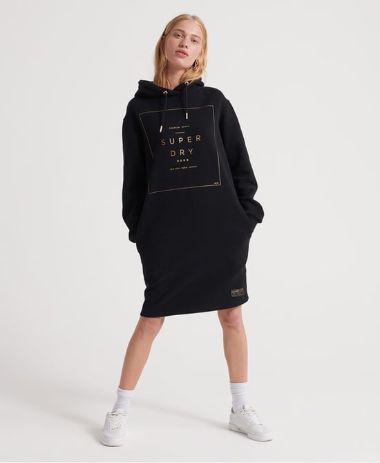 Superdry Oversized Scandi Hooded Dress