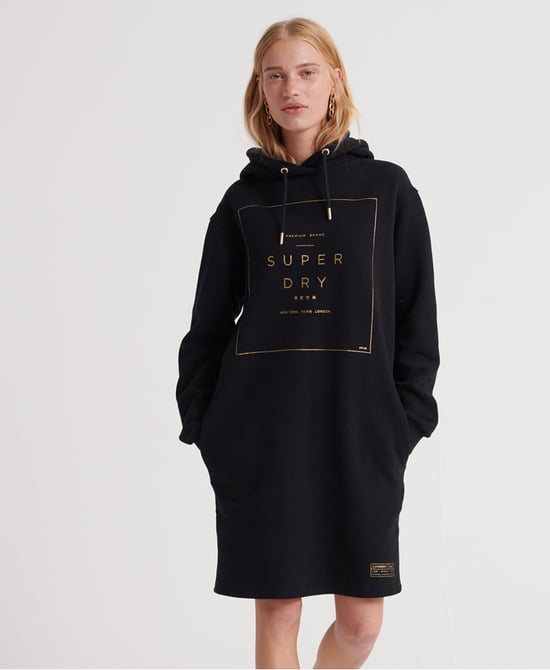 Superdry Oversized Scandi Hooded Dress