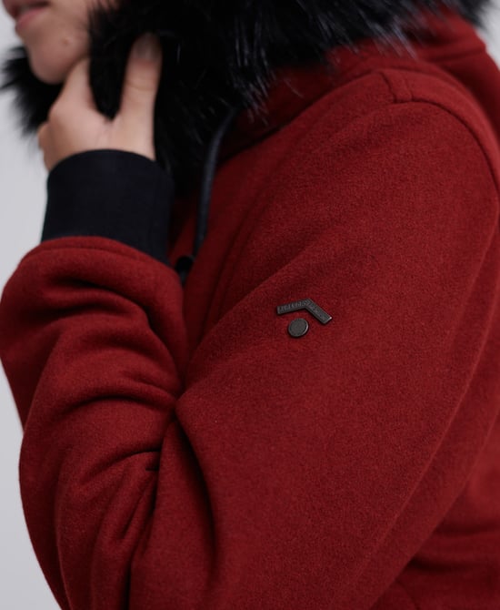 Superdry Wool Parka Jacket