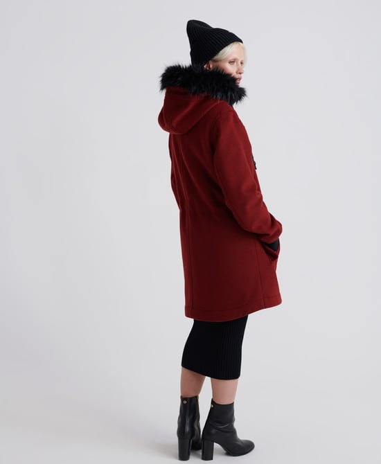 Superdry Wool Parka Jacket