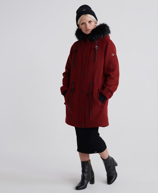 Superdry Wool Parka Jacket