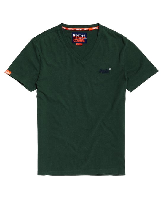 Superdry Organic Cotton Vintage Embroidery Vee T-Shirt