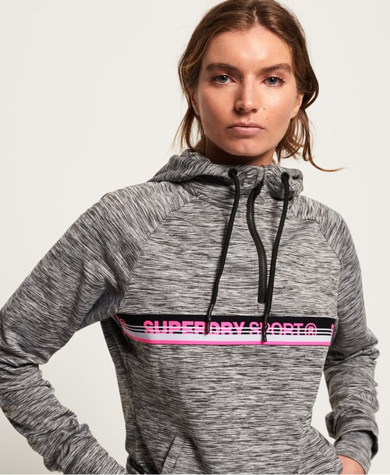Superdry Core Taped Half Zip Hoodie