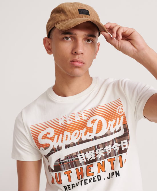 Superdry Vintage Authentic Check T-Shirt