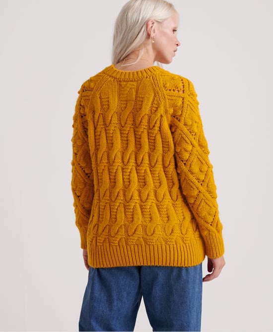 Superdry Sophie Ann Cable Knit