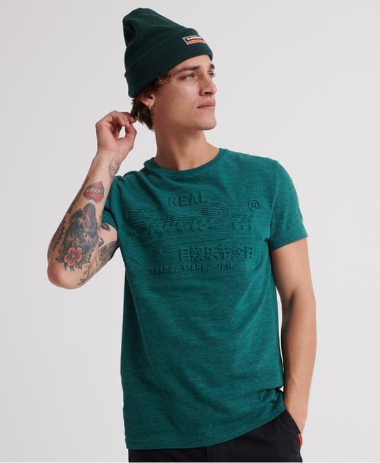 Superdry Vintage Logo Embossed T-Shirt