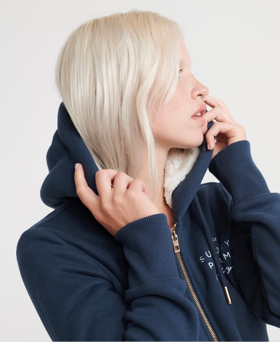 Superdry Applique zip Hoodie